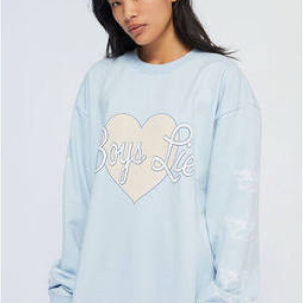 Boys Lie Crew Neck Sweatshirt